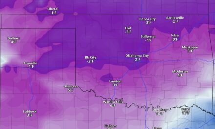 Snow Returns to Oklahoma with a Blue Norther